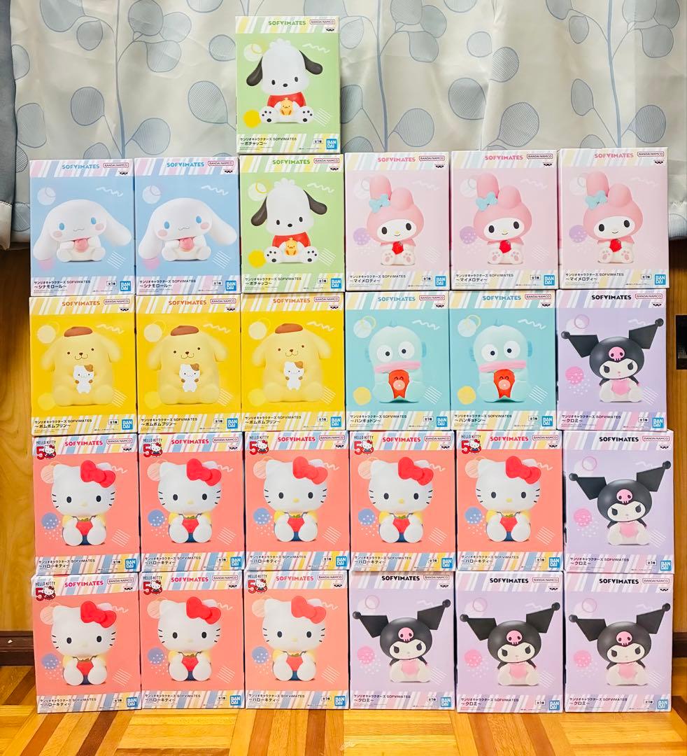 サンリオキャラクターズ　sofvimates なかよしメモリーズ　まとめ売り
