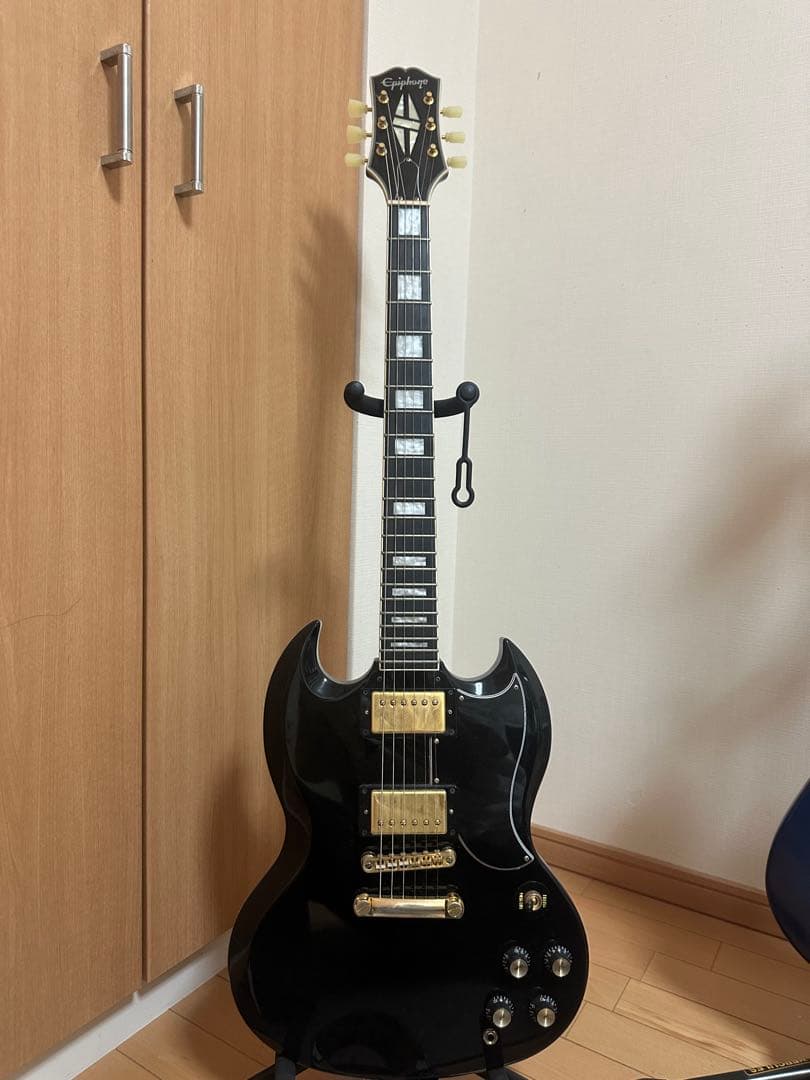 枝*豆様 Epiphone SG エピフォン　ブラック