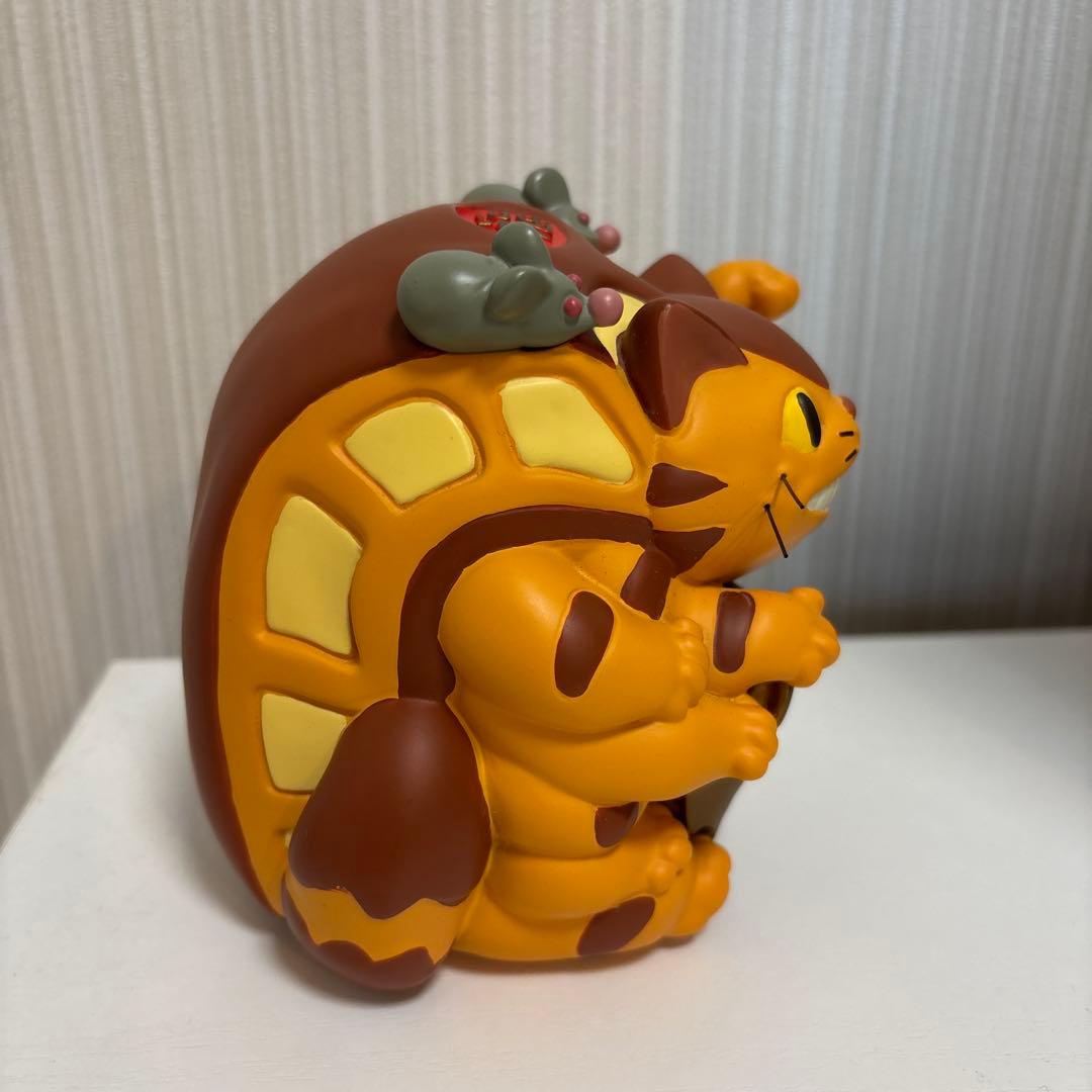 ネコバス　置物　希少品　めでたい飾り