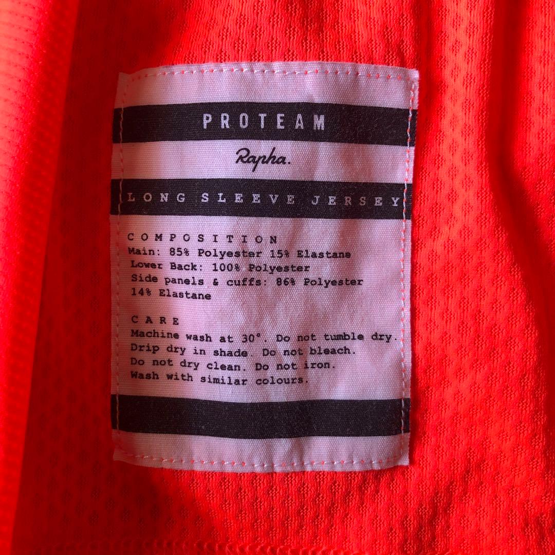 ウェア RAPHA PRO TEAM LONG SLEEVE JERSEY