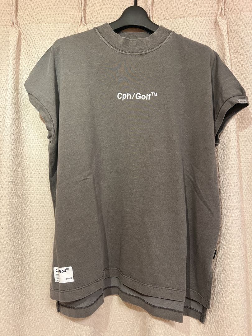 レディース Cph Golf LOGO HALF SLEEVE TEE グレー