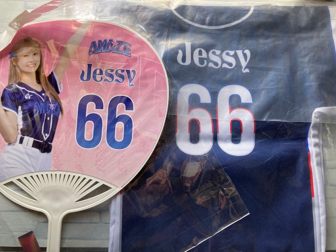 台湾チア　Jessy　うちわ＆トートバッグセット