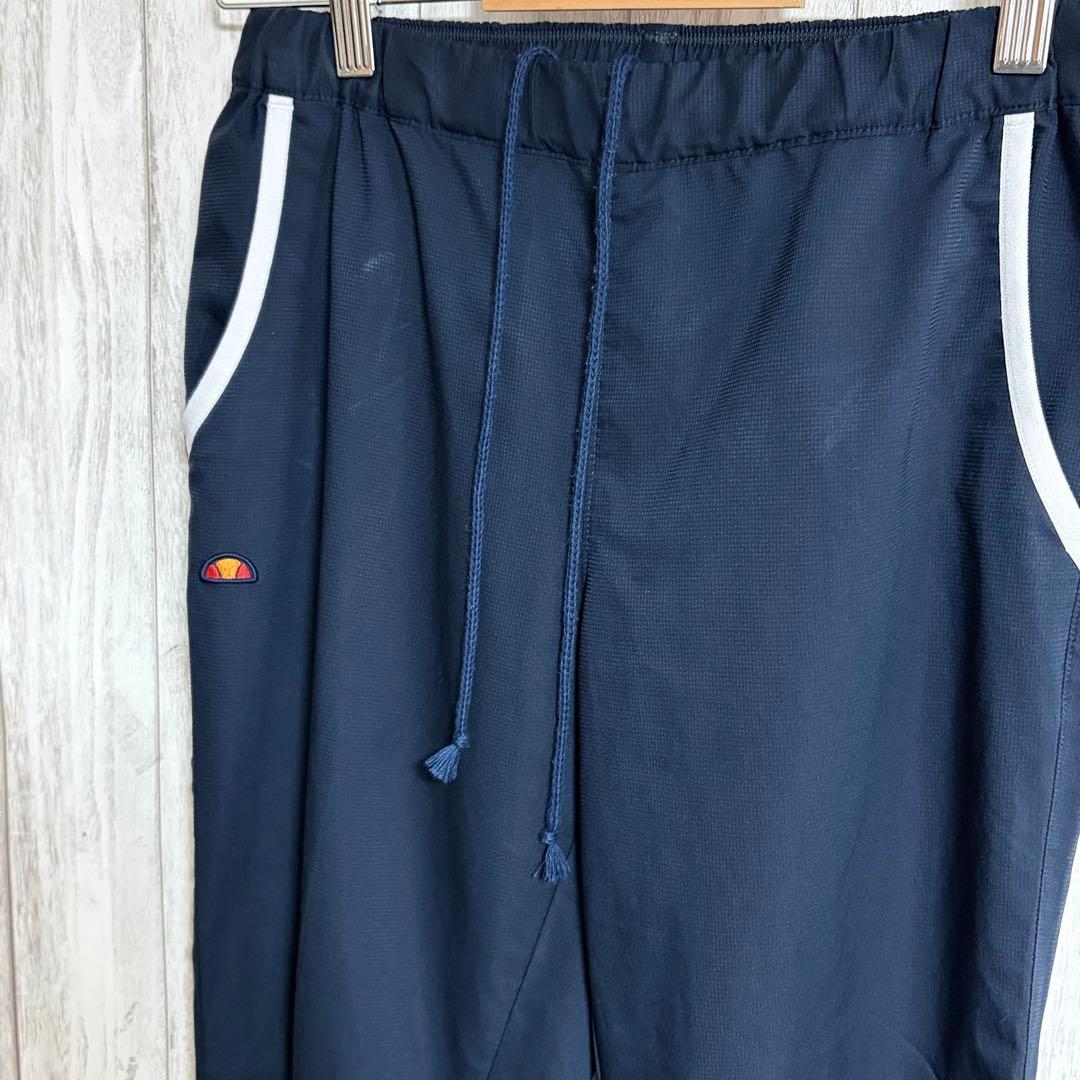 【美品】エレッセ セットアップ ジャージ 上下 チェック柄 レディース M 紺