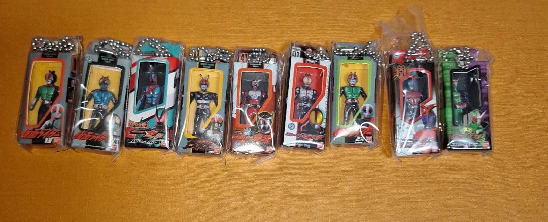 仮面ライダーソフビパッケージチャーム