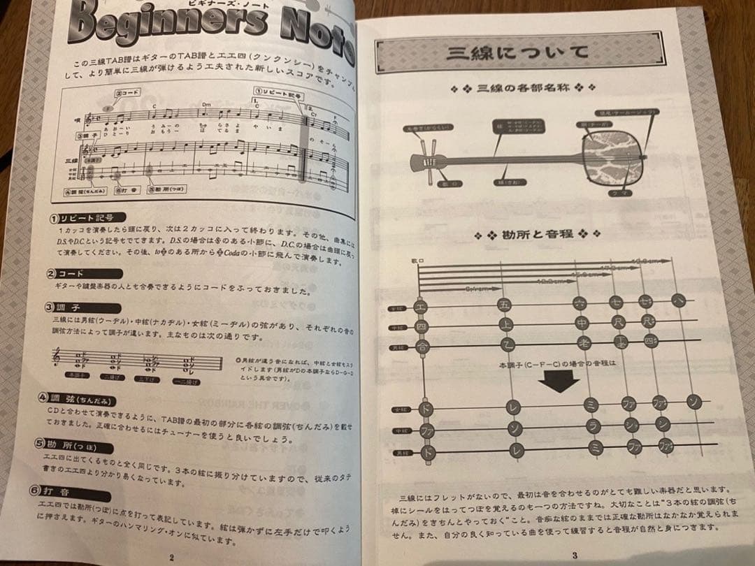 【初心者におすすめ】三線風ミニ楽器「ミンミン」＋教本・チューナー・オマケセット
