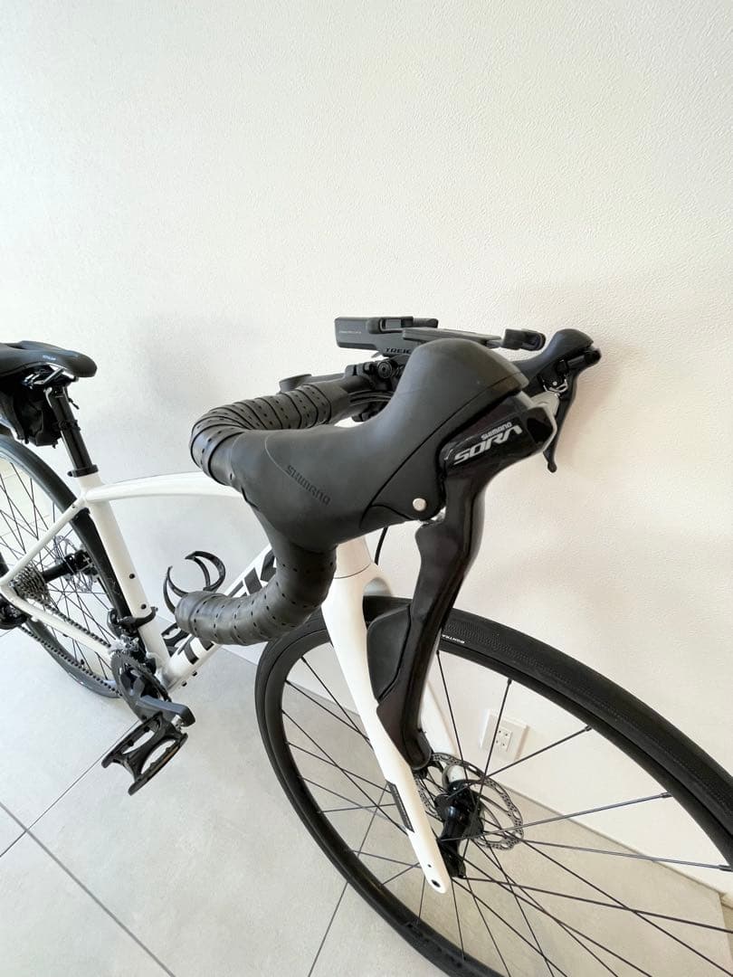 【ほぼ新品・付属品多数】TREK DOMANE AL3 サイズ49 ホワイト