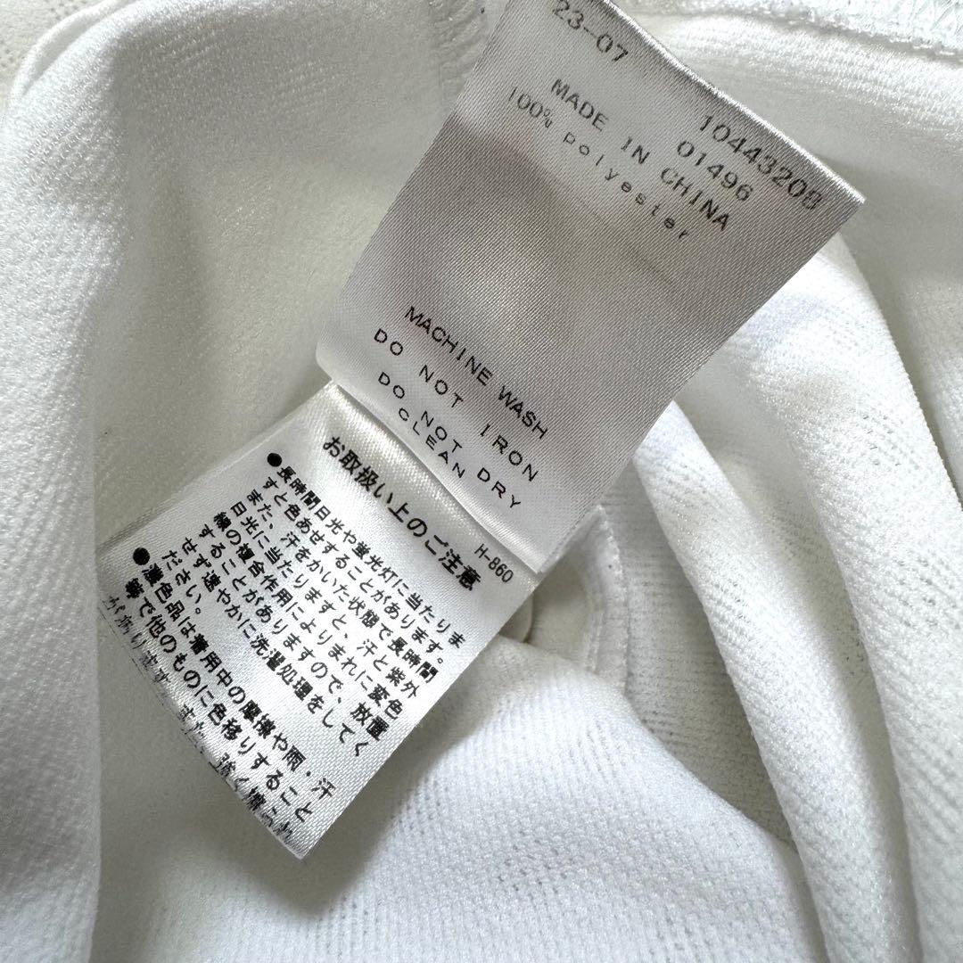 【極美品】パーリーゲイツ　ロゴ　長袖　ハイネック　シャツ　XL ホワイト