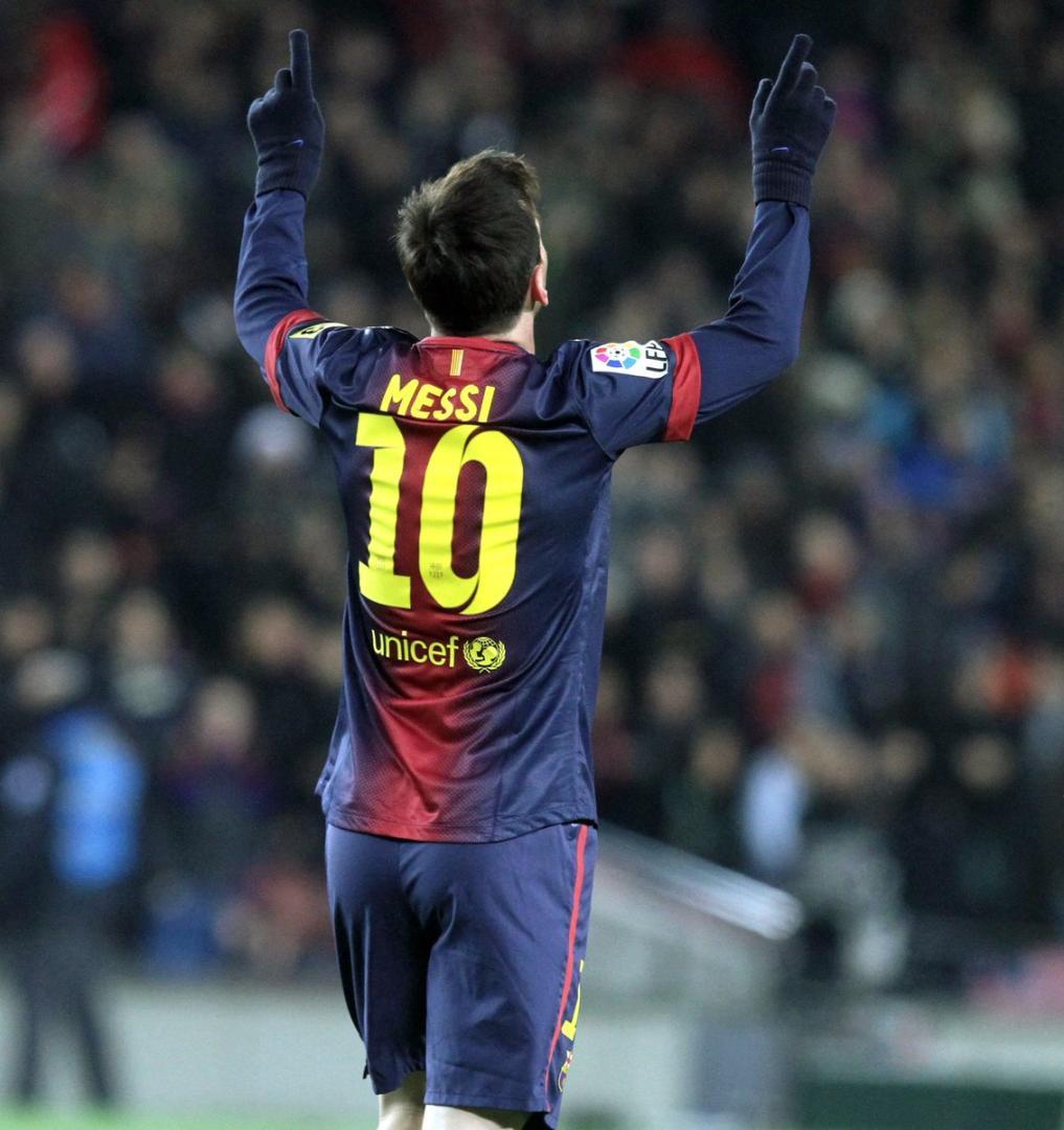 Nike正規品 FC Barcelona 12/13 メッシ ホームユニフォーム