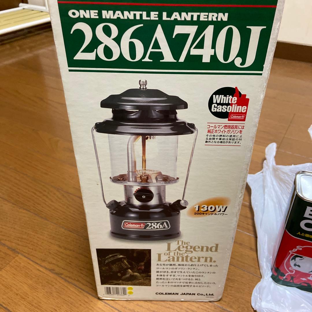 美品Coleman コールマン286A740J ランタンマントルホワイトガソリン
