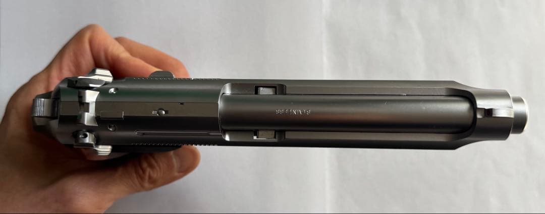 ガス銃　KSC M92 INOX ステンレス