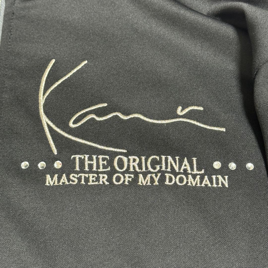 Karl Kani｛カールカナイ｝ストレッチジャケット 英文字刺繍ゴルフ XXL