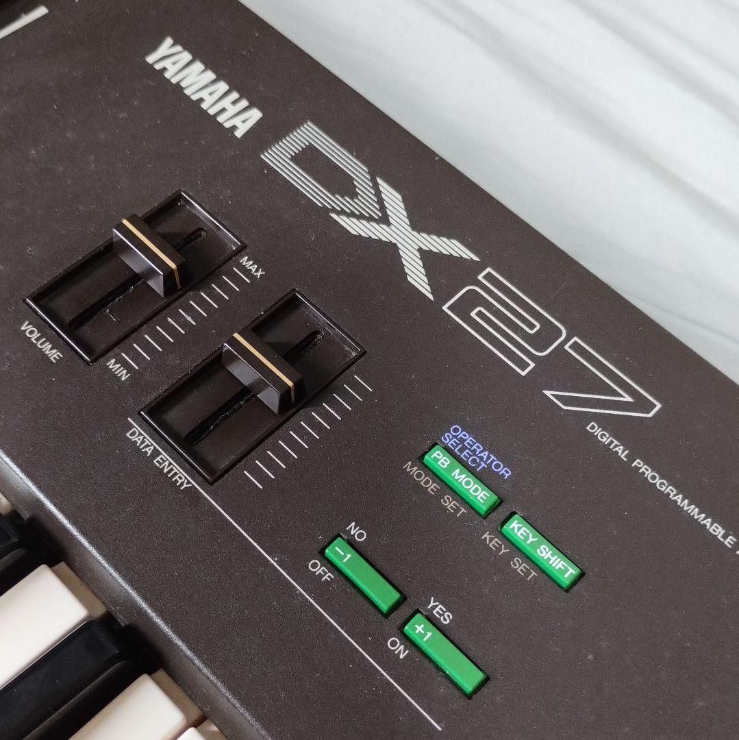 「 DX27 」YAMAHA・FM音源搭載デジタルシンセサイザー