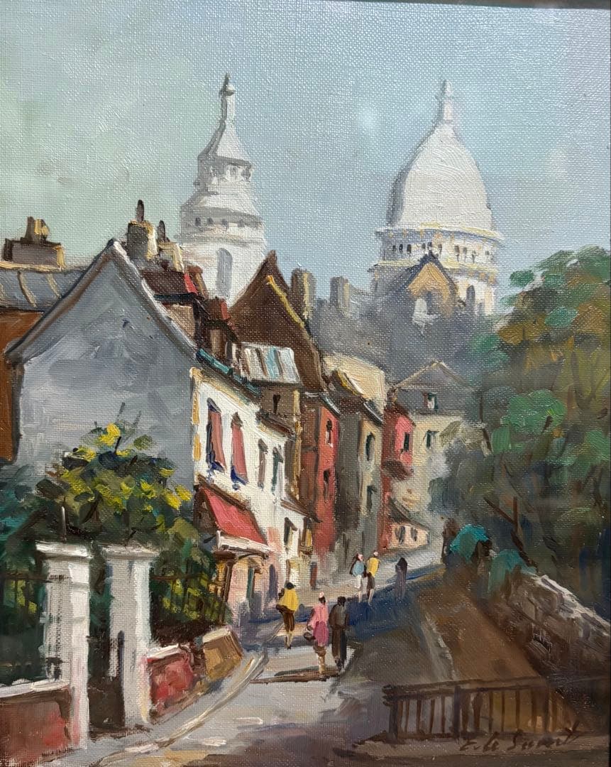 フランス　パリ　風景画