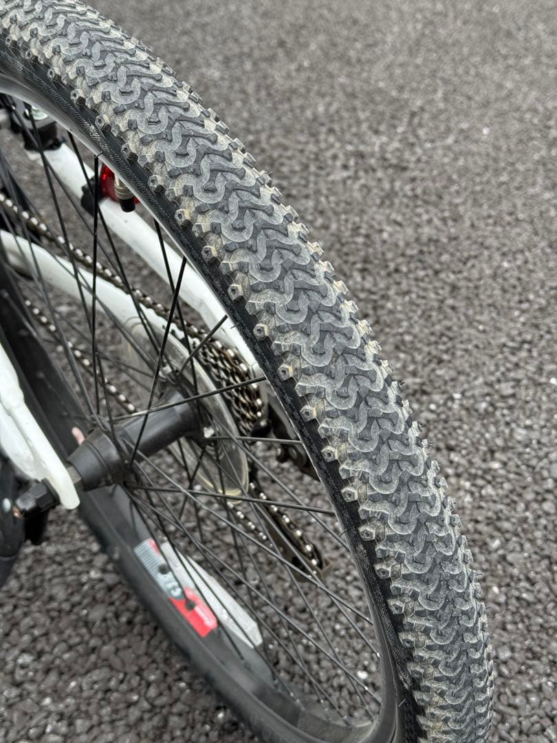 LOUIS GARNEAU j22 ホワイト 自転車 バスケット付き
