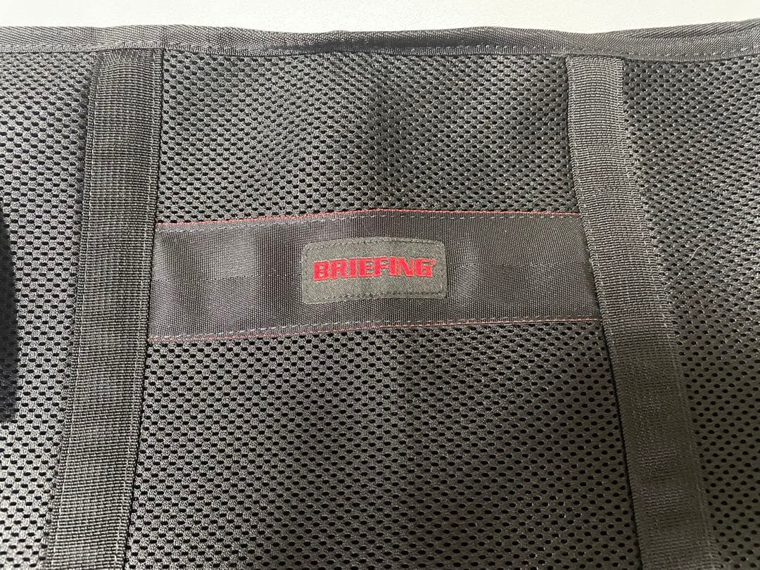 新品・未使用BRIEFING ブラックメッシュランドリーバッグ