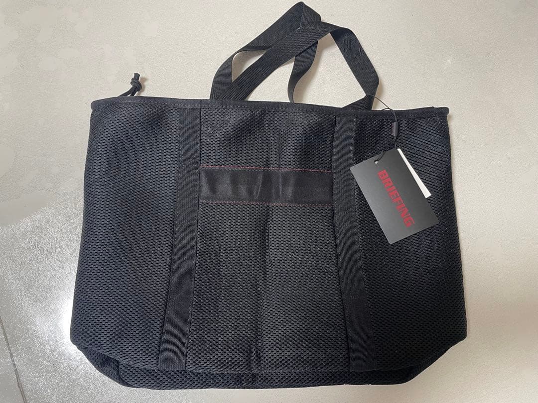 新品・未使用BRIEFING ブラックメッシュランドリーバッグ