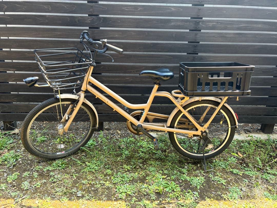 引き取り限定　ブリヂストン　トートボックス　自転車