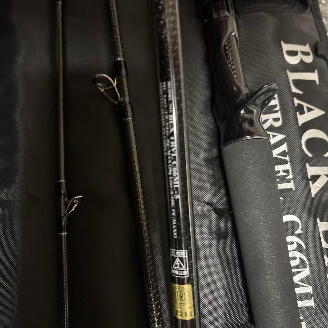 ロッド DAIWA BLACK LABEL TRAVEL C66ML-5