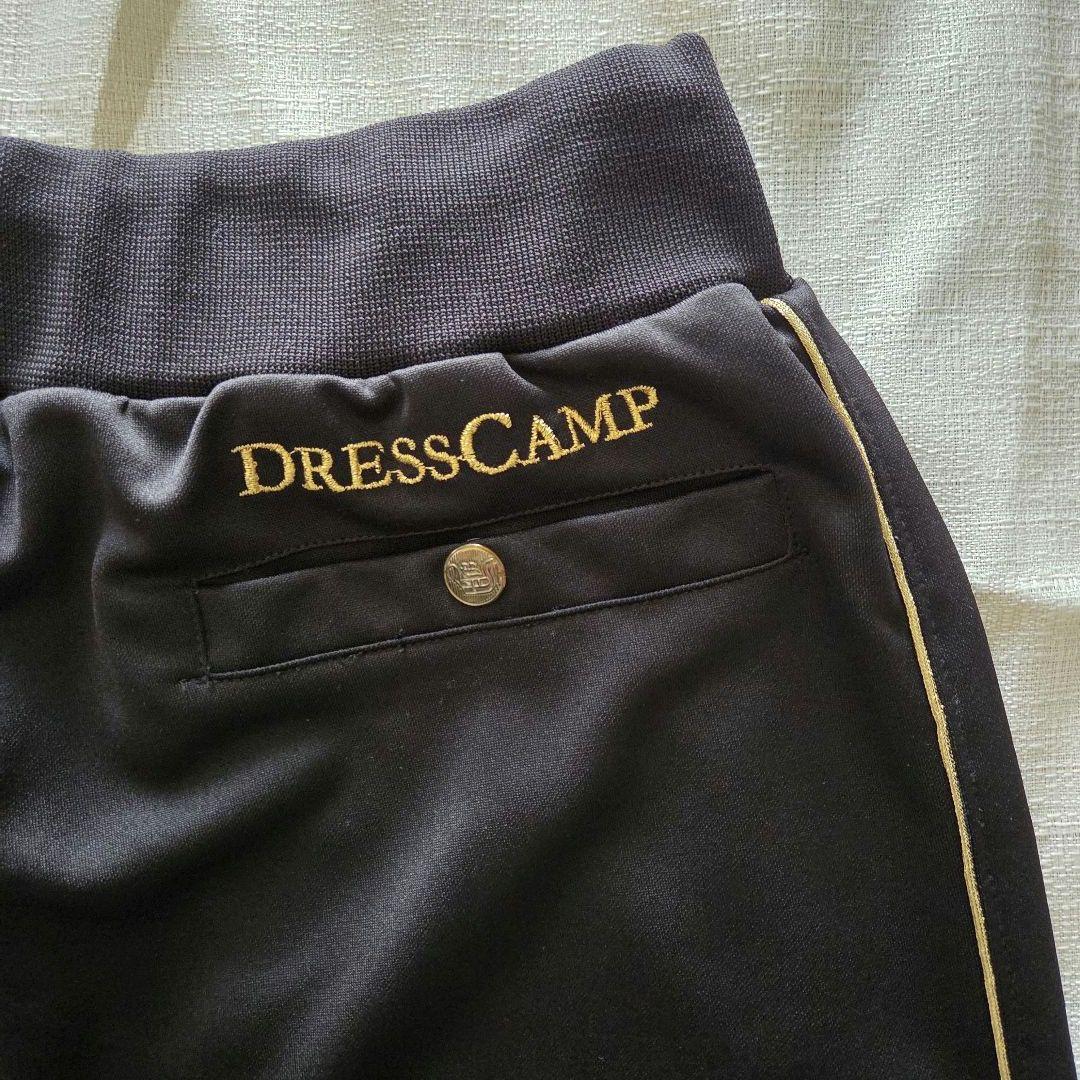 Champion チャンピオン×ドレスキャンプ セットアップジャージ 黒×金 L