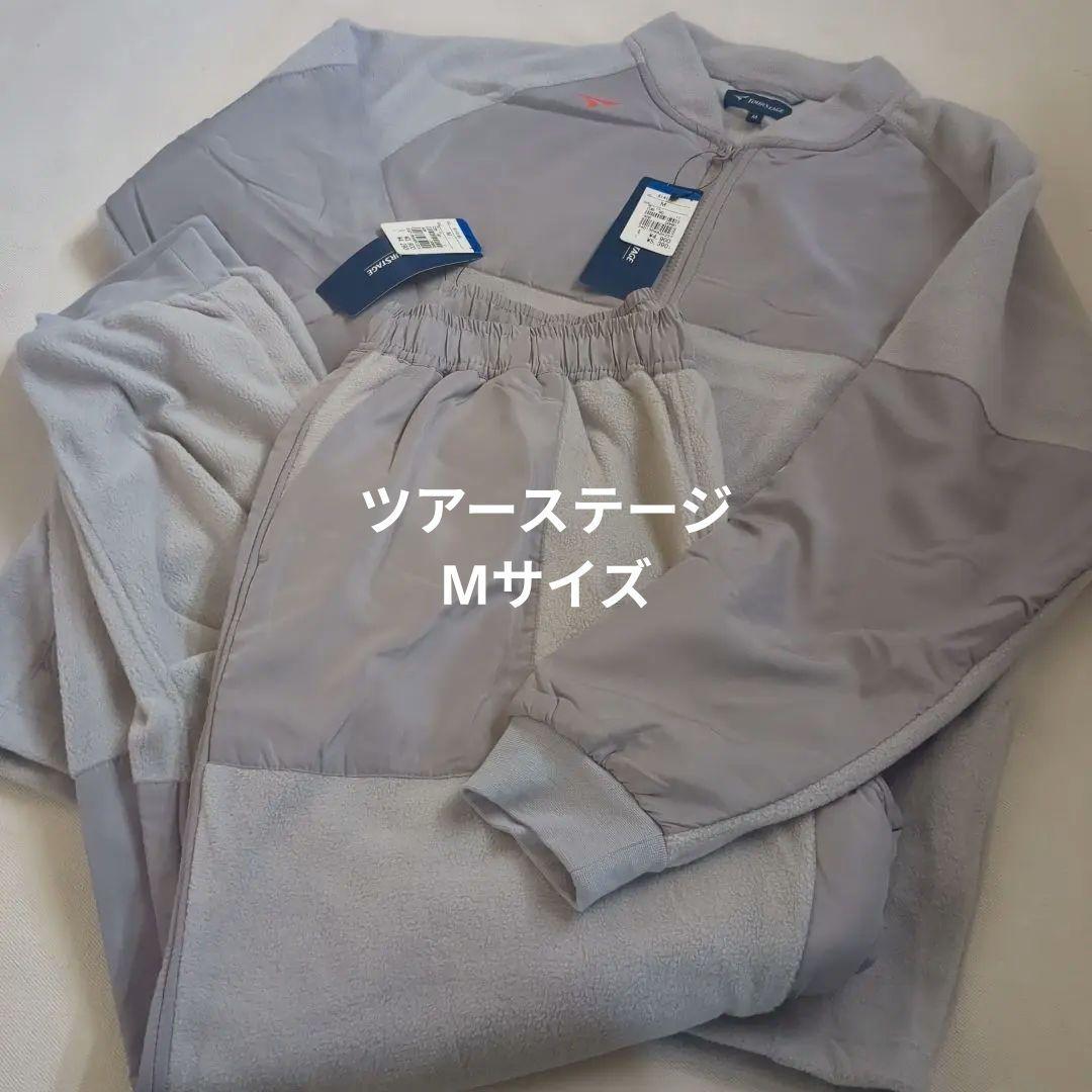 TOURSTAGE フリースジャケット M グレーセットアップ　メンズ