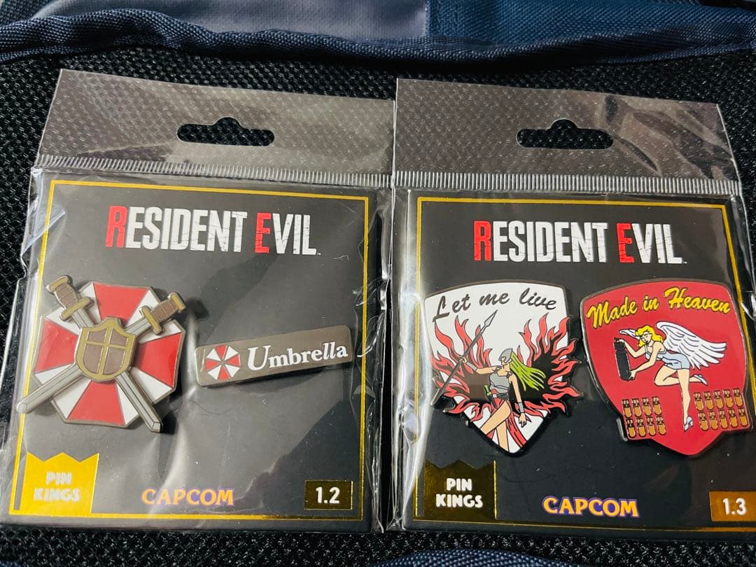 Resident Evil ピンバッジセット 1.2 1.3 ギフト