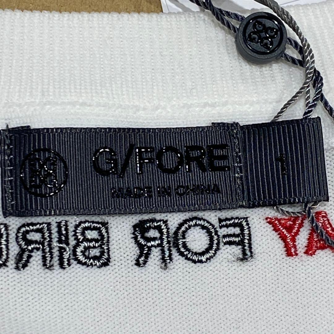 【未使用】定価2.8万円G/FORE ホワイト Vネック ノースリーブベスト