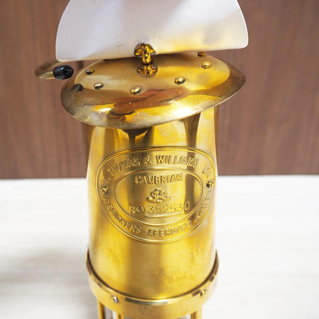 訳あり 新品 E.Thomas & Williams 真鍮 ランタン ゴールド