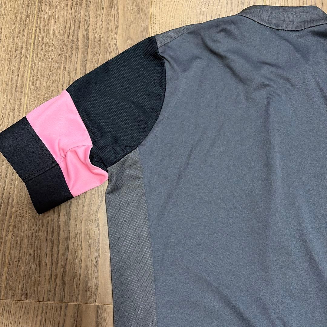 ラファ rapha プロチームトレーニングジャージ　メンズMグレイ×ピンク