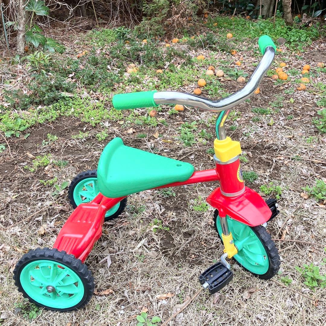 TSUBAME ツバメ 豆ダッシュ 子供用 三輪車 レッド グリーン レトロ