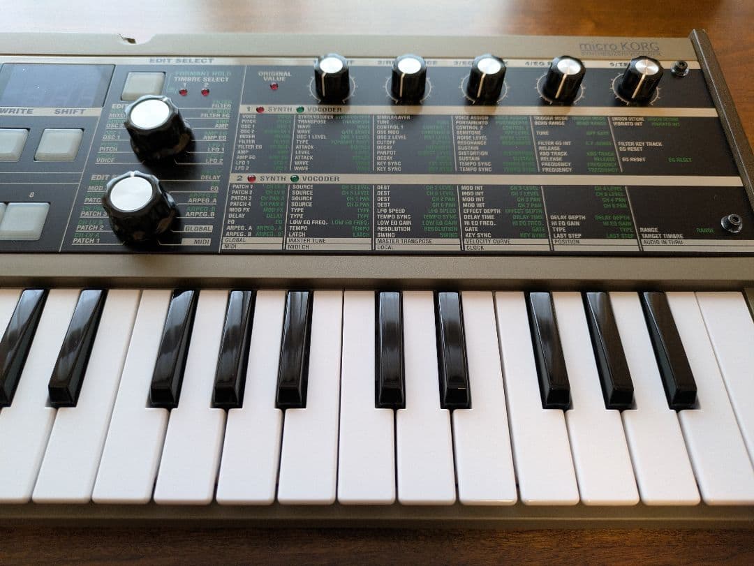 Microkorg MK-1(Ambient/Lo-fi 向け preset有)