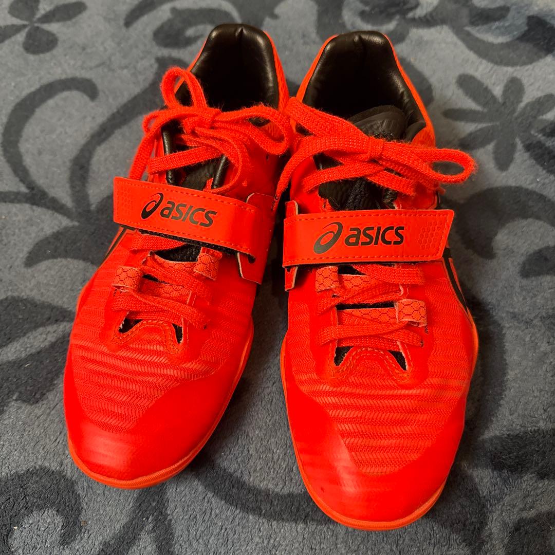 asics 投擲　スローイングシューズ　スパイク　25cm
