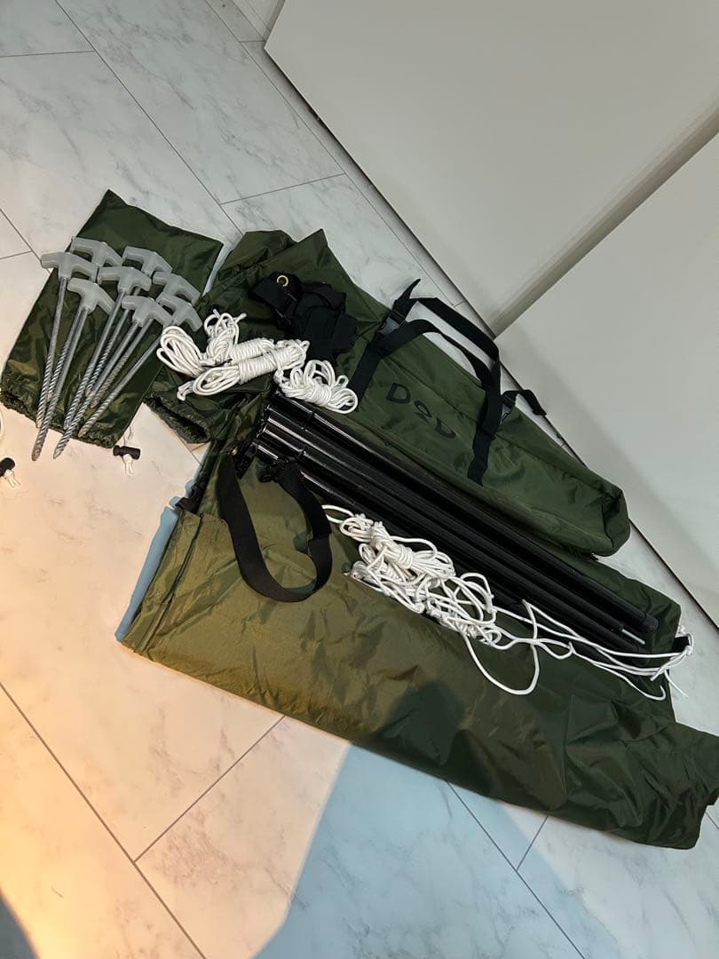 DOD いつかのタープ カーキ 420 x 410cm