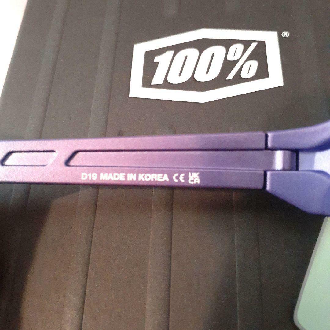 売約済み 100% S3 ブルートパーズ ワンハンドレッド サングラス