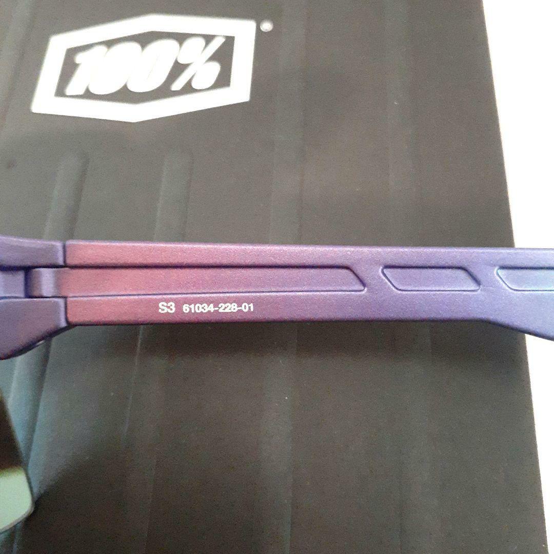 売約済み 100% S3 ブルートパーズ ワンハンドレッド サングラス