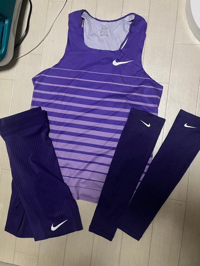 NIKE Pro elite シングレット ハーフタイツ　アームスリーブセット