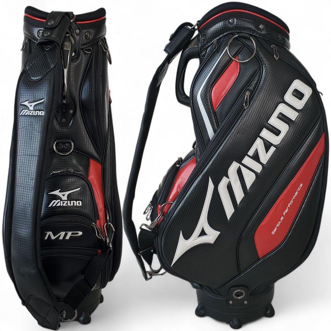 美品 MIZUNO MP ツアー キャディバッグ