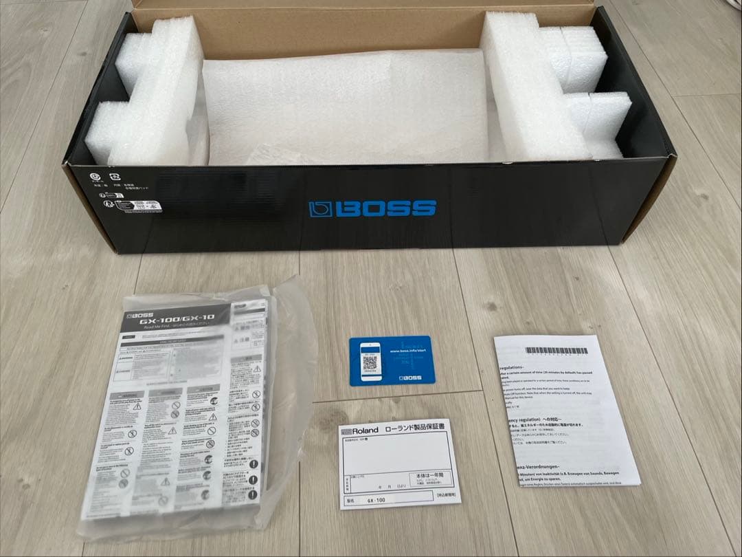 【セット】BOSS GX-100 + BT-DUAL　ギターマルチエフェクター