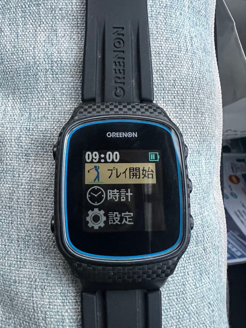 【美品】GREENON ゴルフウォッチ NORM II