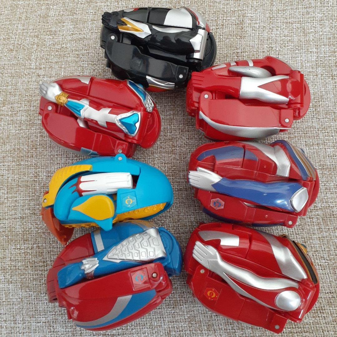 ウルトラマン エッグ 変形 アクションフィギュア ７体セット