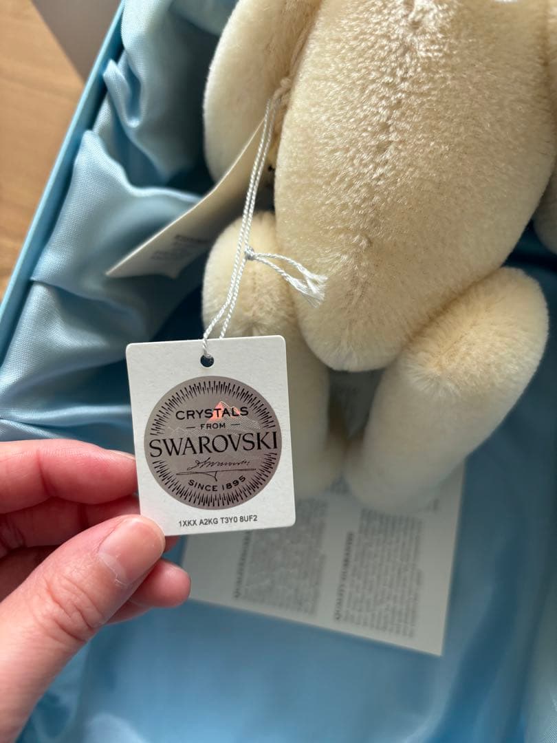 シュタイフ　スワロフスキー　テディベア　steiff SWAROVSKI