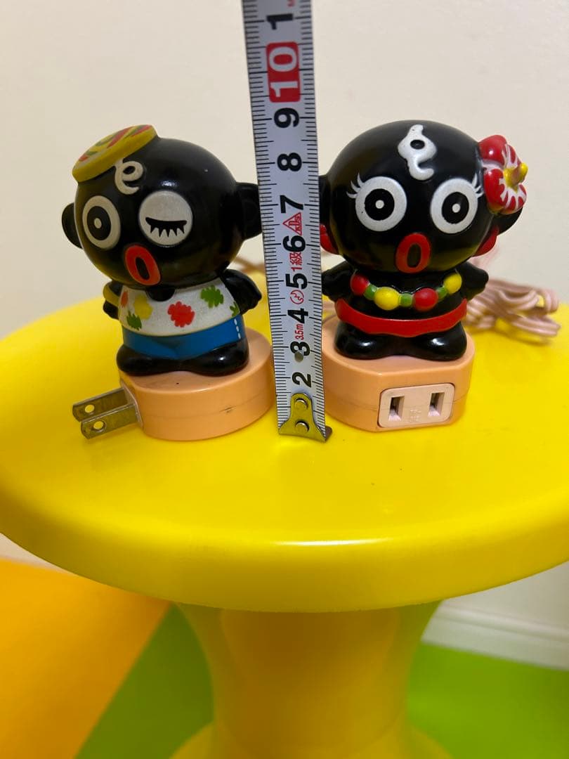 当時物　ダッコちゃん人形　ソフビフィギュア　延長コード　レトロポップ　タカラ製