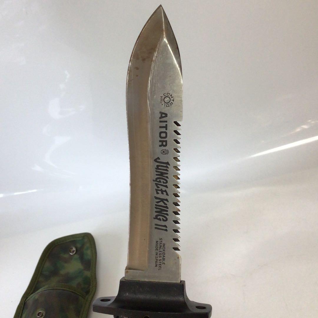 AITOR JUNGLE KNIFE II オリーブグリーン