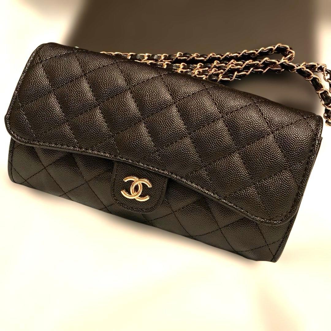 CHANEL シャネルノベルティブラック キルティング　ショルダーバッグ