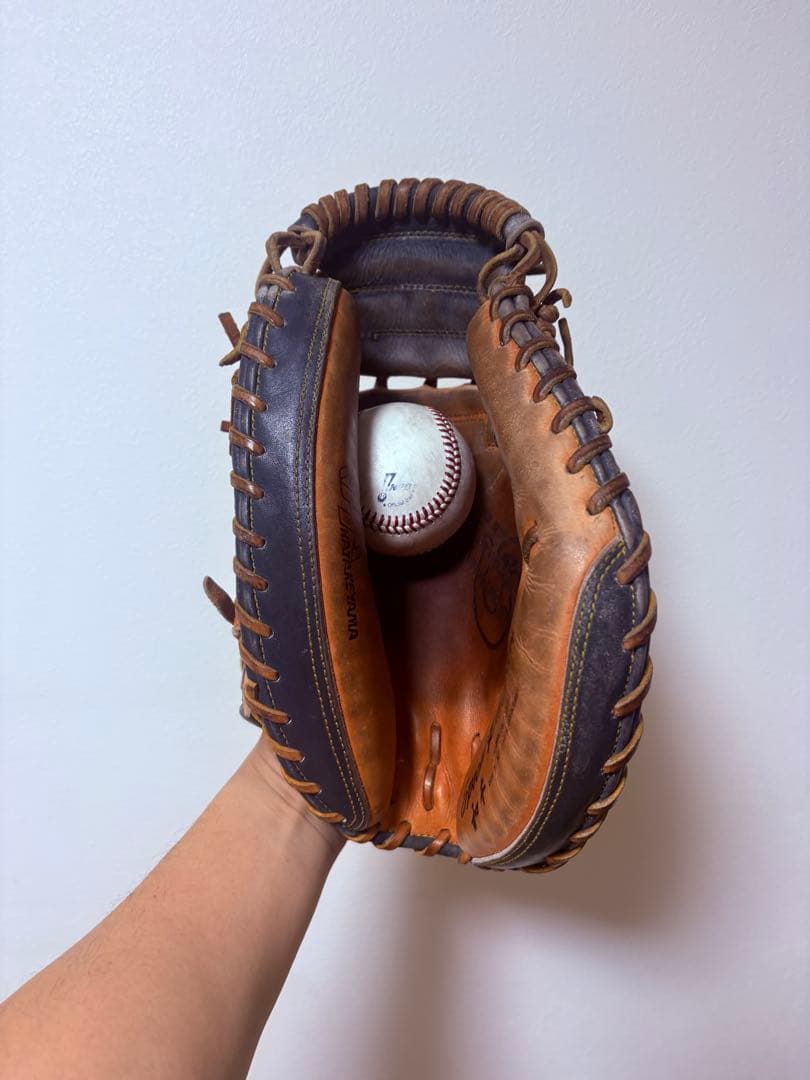 N*O様 プロ支給品 ハタケヤマキャッチャーミット