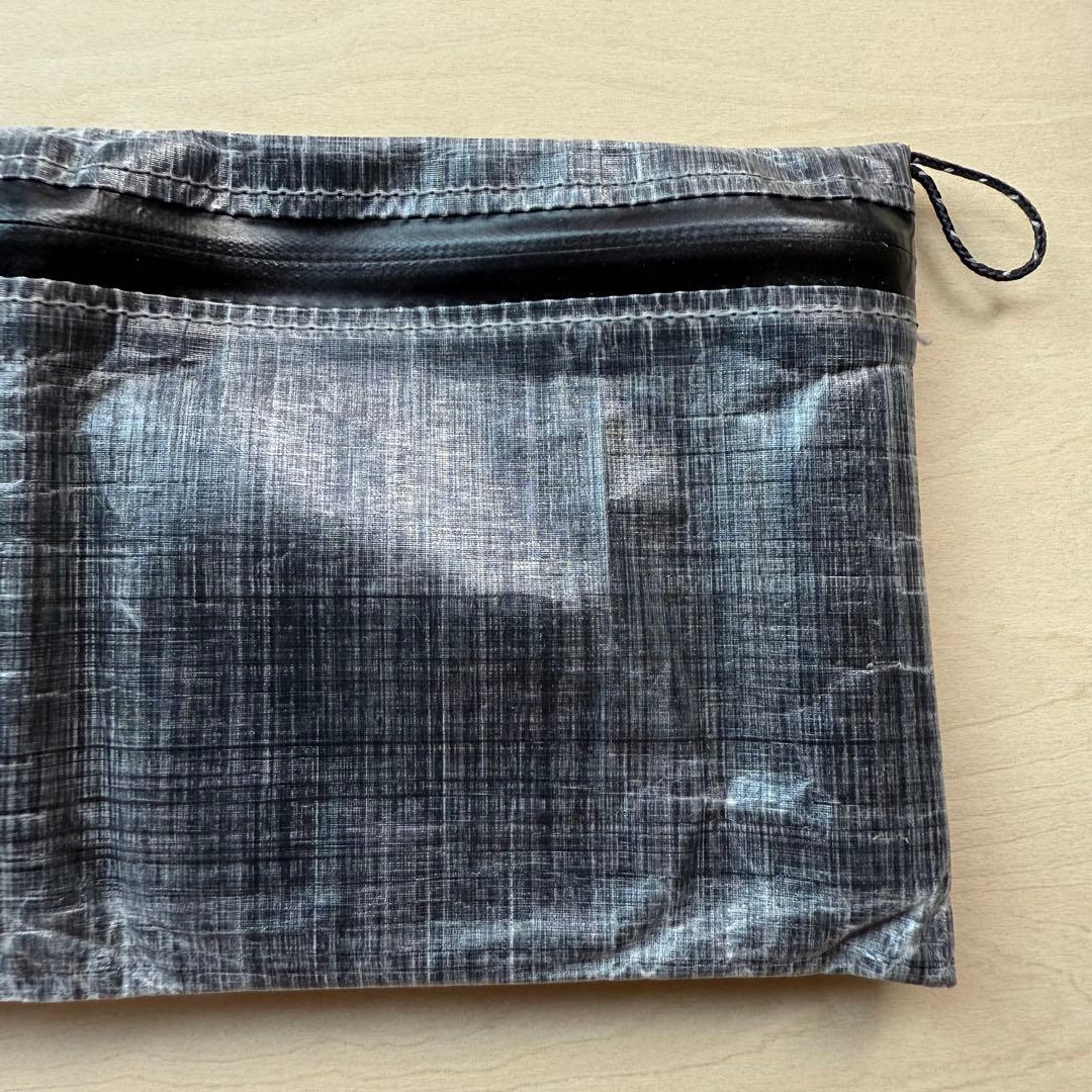 【美品】tade:qui ライダースウォレット ダイニーマ製／防水／超軽量