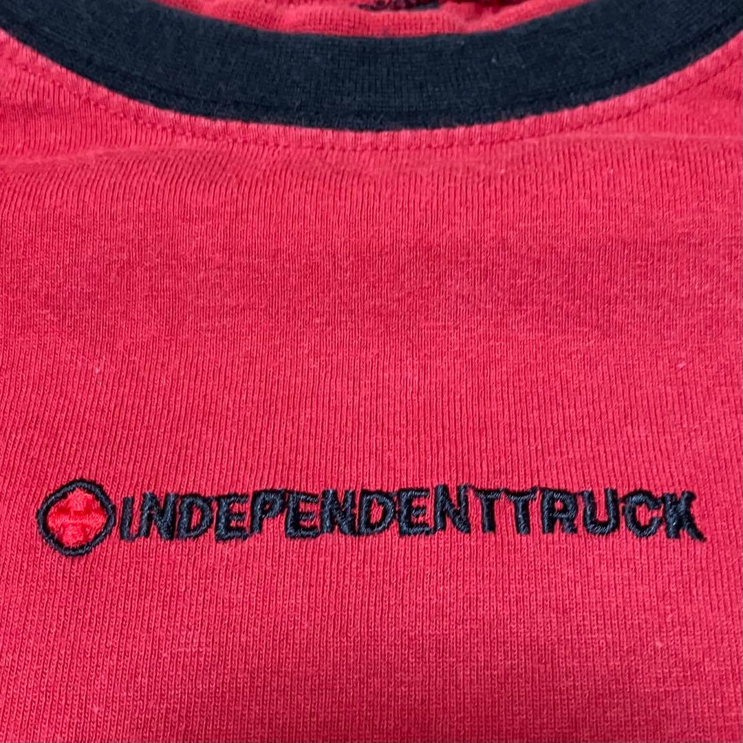 90s INDEPENDENT インディペンデント アイアンクロス 長袖 ロンT