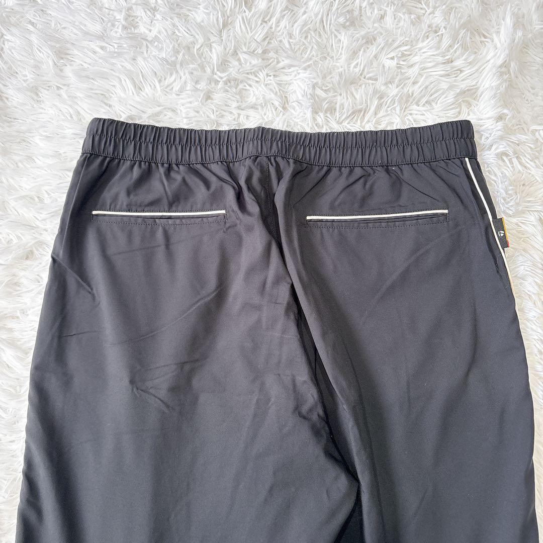 テーラーメイド ゴルフパンツ 黒 XL メッシュ ロゴ