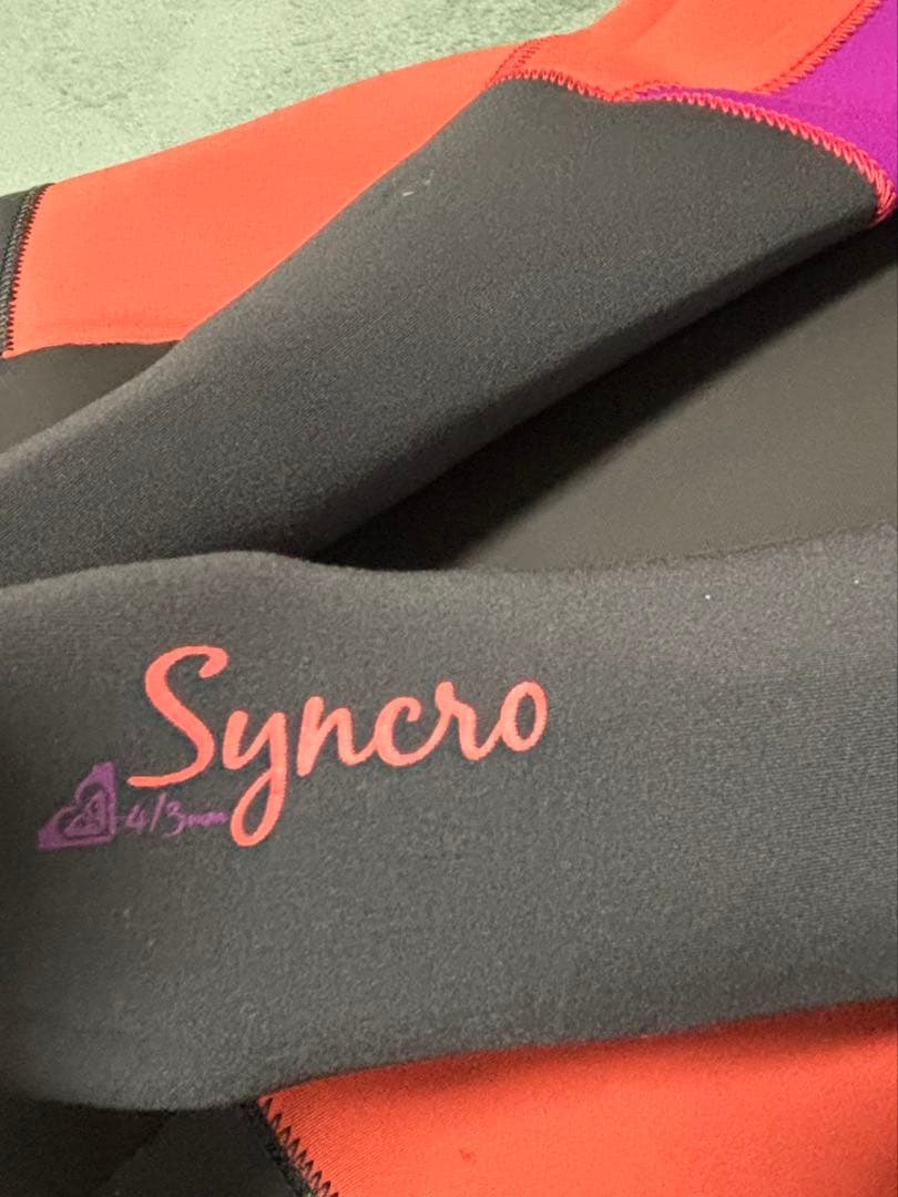 ROXY Syncro ウェットスーツ 4/3mm size 14