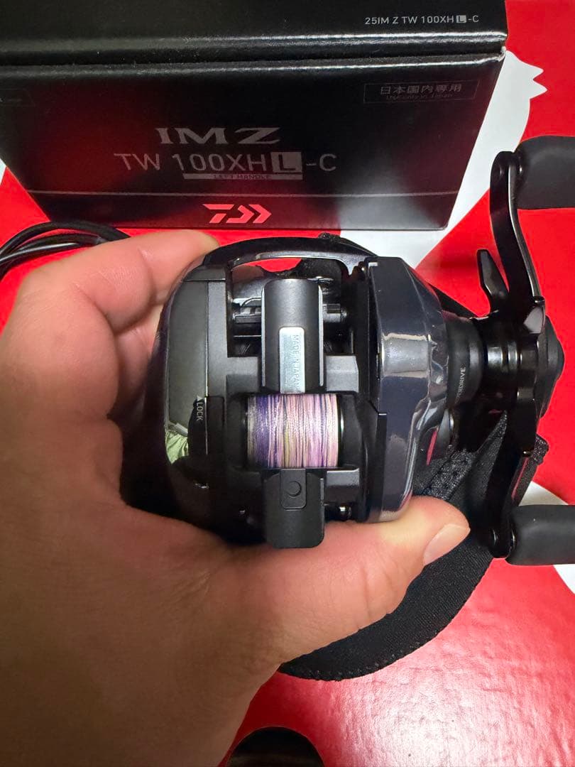 極美品　ダイワ　IMZ TW100XHL-C