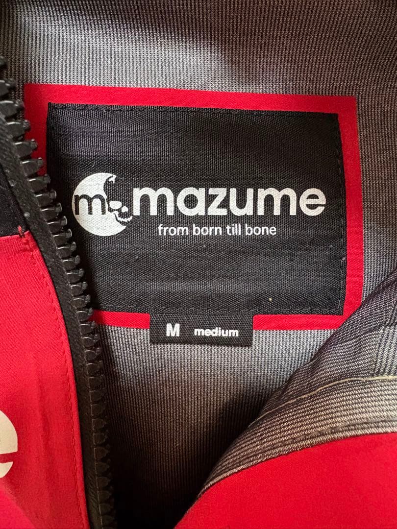mazume フィッシング レッドムーン レインジャケット　サイズM